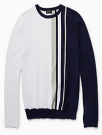 Jil Sander Striped Cotton Sweater