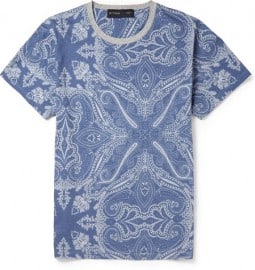 Etro Paisley-print Cotton T-shirt