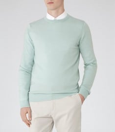 Reiss Riddle Merino Crew-neck Jumper
