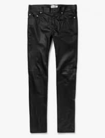 Saint Laurent Slim-fit Leather Trousers