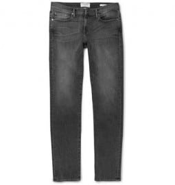 Frame Denim Badlands Slim-fit Washed-denim Jeans