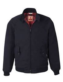 Baracuta G9 Mod Slim Fit Harrington Jacket Light Blue