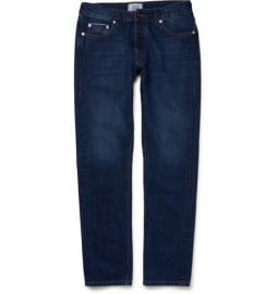 Officine Generale Slim-fit Washed-denim Jeans