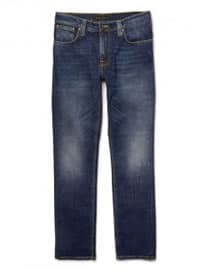 Nudie Jeans Thin Finn Slim-fit Washed-denim Jeans