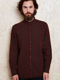 Penfield Alberton Plaid Shirt In Red