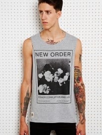 Worn By New Order Raw-cut Tank