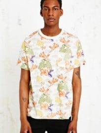 Worland Palm Tee In Ecru