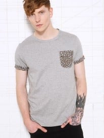 Worland Leopard Pocket Tee