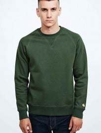 Carhartt Chase Sweatshirt In Green