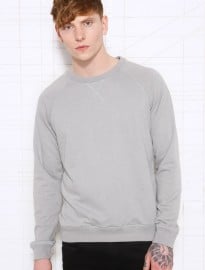 Cheap Monday Neil Grey Crew Sweatshirt