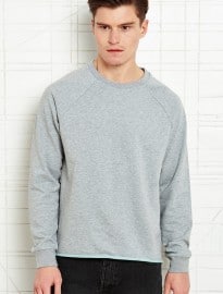 Dean Grey Marl Crew Sweat