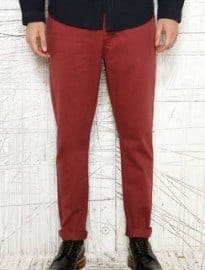 Shore Leave Burgundy Carrot Chinos