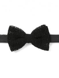Marwood Cotton-mesh Bow Tie