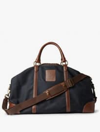 Polo Ralph Lauren Leather-trimmed Canvas Holdall