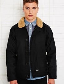 Carhartt Sheffield Deck Jacket In Black