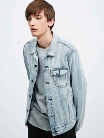 Levis The Trucker Denim Jacket In Blue