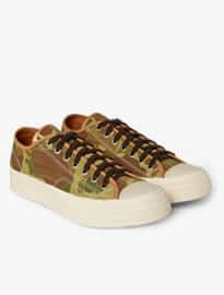 Visvim Skagway Camouflage-print Herringbone-twill Sneakers