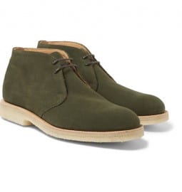 Mark Mcnairy Crepe-soled Suede Desert Boots