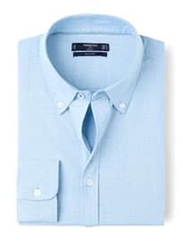 He By Mango Slim-fit Cotton Oxford Shirt
