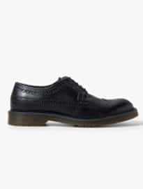 He By Mango Contrast Sole Brogueing Blucher