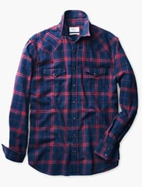 He By Mango Slim-fit Madras Check Shirt