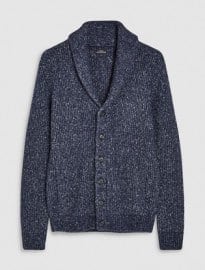 Next Navy Yarn Interest Cardigan