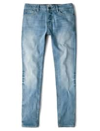 He By Mango Slim-fit Light Vintage Tim Jeans