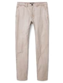 He By Mango Straight-fit Cotton Chinos
