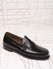 Bass Weejun Larson Black Loafers