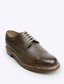 Grenson Sid Brown Leather Longwing Brogues