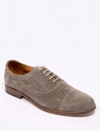 H By Hudson Grey Suede Shoes
