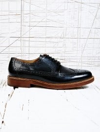 H By Hudson Callaghan Brogues In Black