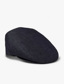 Lock & Co Hatters Denim Flat Cap
