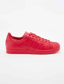 Adidas X Pharrell Supercolor Superstar Trainers In Red