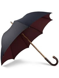 Francesco Maglia Chestnut Wood-handle Umbrella