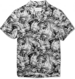 Sandro Printed Short-sleeve Shirt
