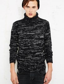 Vintage Renewal Fisherman Polo Neck Sweater