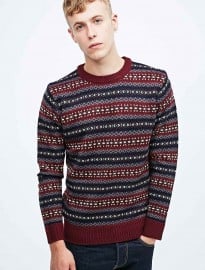 Urban Renewal Vintage Surplus Fair Isle Jumper