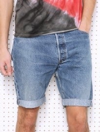 Vintage Renewal Levis 8 Inch Turn-up 501 Shorts