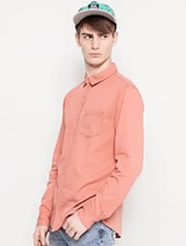 Pull & Bear Coloured Denim Shirt