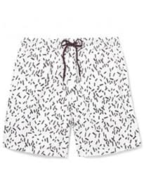 Cos Printed Cotton-blend Swim Shorts