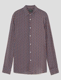 Zara Loose-fitting Floral Shirt