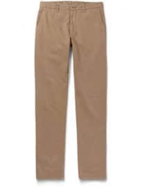 Etro Washed Cotton-blend Chinos