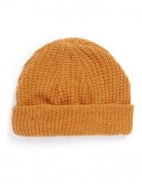 Topman Mustard Lambswool Beanie