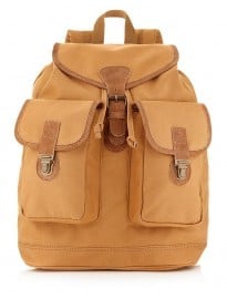 Topman Safari Suede Flap Backpack