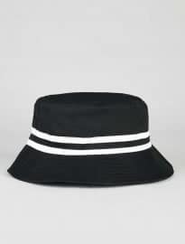 Topman Black Striped Bucket Hat