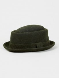 Topman Green Pork Pie Hat