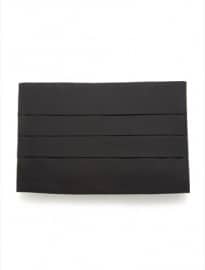 Moss Bros Black Silk Twill Cummerbund