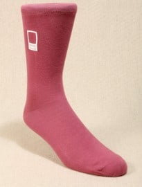 Pantone Pink Crew Socks