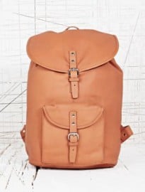 Sandqvist Helmer Leather Backpack In Brown